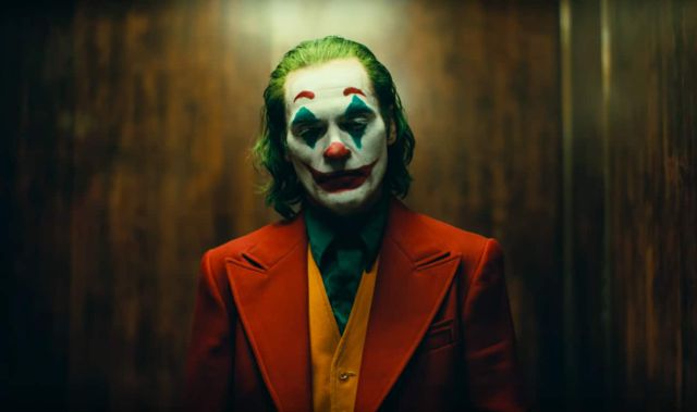 Joaquin Phoenix caracterizado como el Joker Joaquin Phoenix caracterizado como el Joker