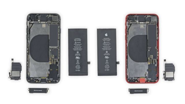 El interior de iPhone SE es idéntico al de iPhone 8 El interior de iPhone SE es idéntico al de iPhone 8