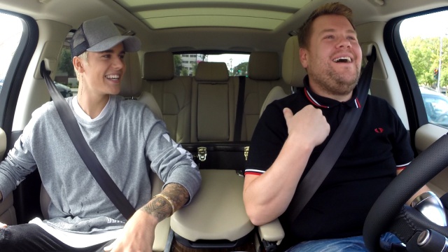 James Corden confiesa por qué no condujo durante el ‘Carpool Karaoke’ de Justin Bieber James Corden confiesa por qué no condujo durante el ‘Carpool Karaoke’ de Justin Bieber