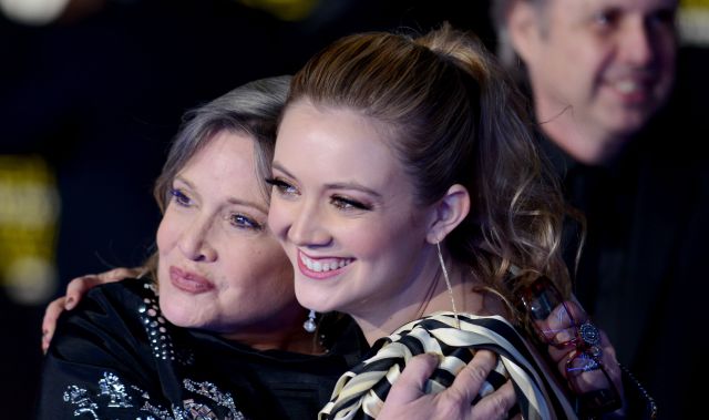 Billie Lourd mensaje Carrie Fisher por Día de la Madre Billie Lourd mensaje Carrie Fisher por Día de la Madre