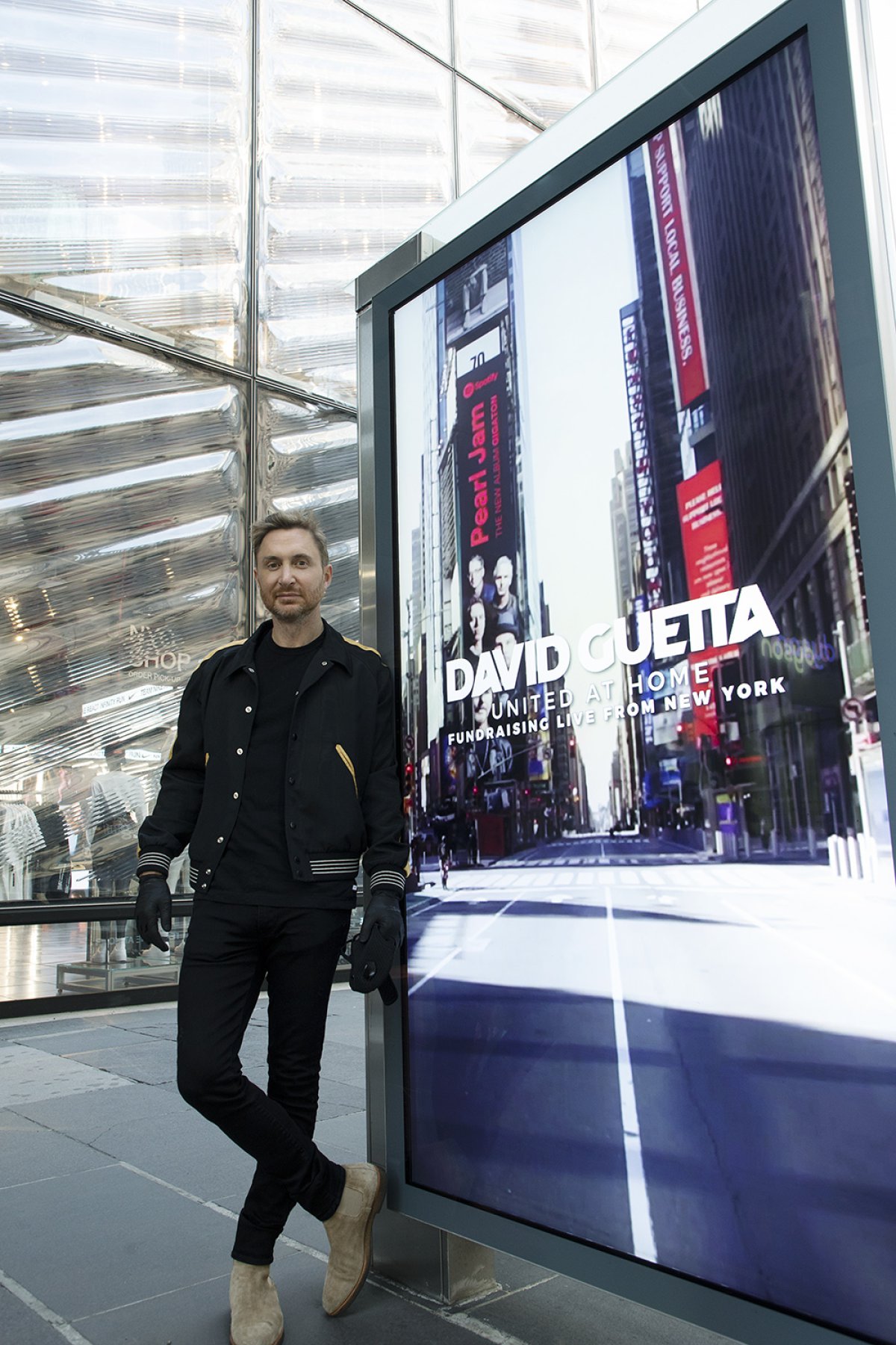 David Guetta, en United at Home NY David Guetta, en United at Home NY