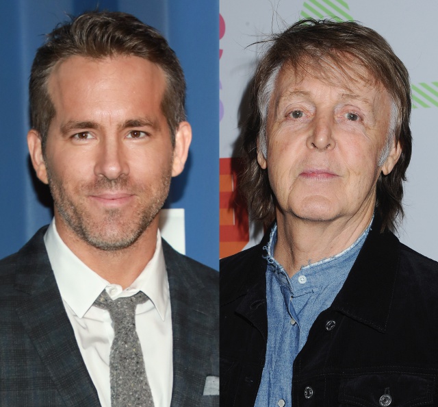 Ryan Reynolds encarga a la Casa Real británica un regalo para Paul McCartney Ryan Reynolds encarga a la Casa Real británica un regalo para Paul McCartney
