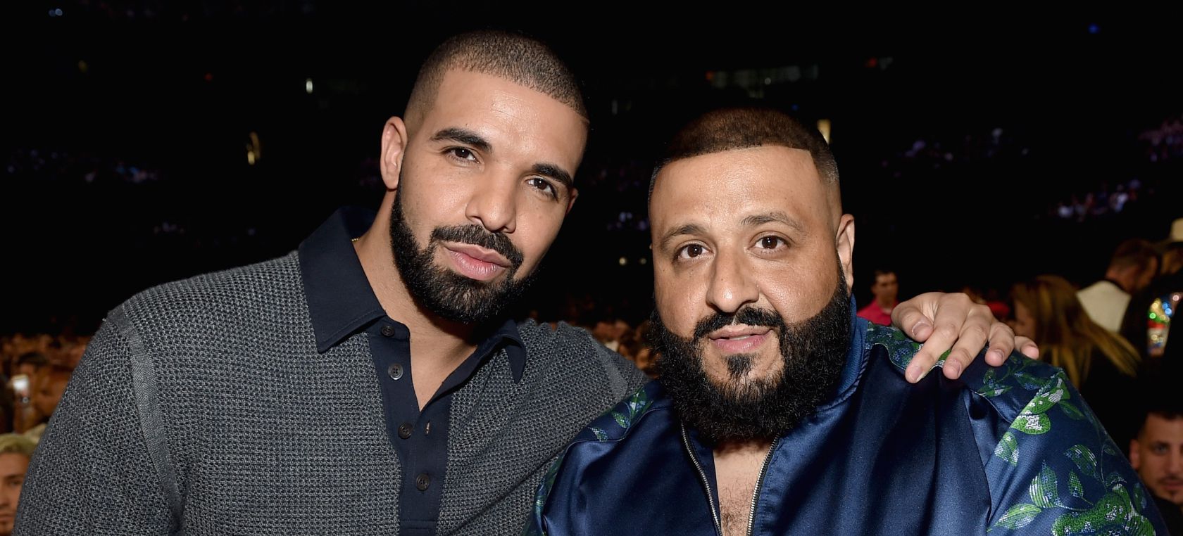 DJ Khaled y Drake posan juntos DJ Khaled y Drake posan juntos
