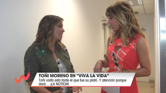 La tensa charla entre Emma García y Toñi Moreno repleta de pullas e indirectas La tensa charla entre Emma García y Toñi Moreno repleta de pullas e indirectas