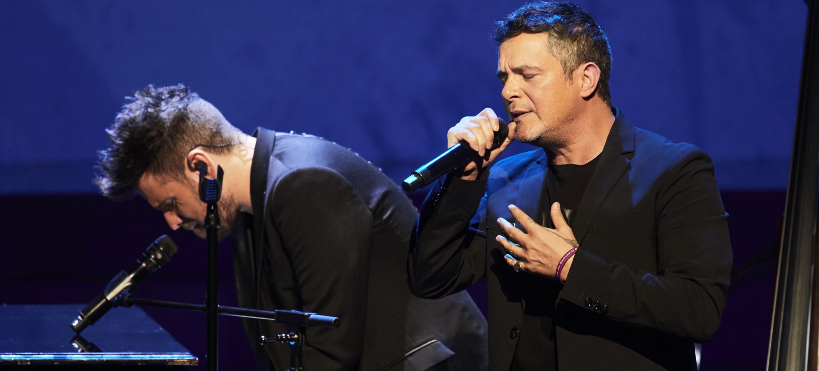 Alejandro Sanz y Pablo López Alejandro Sanz y Pablo López