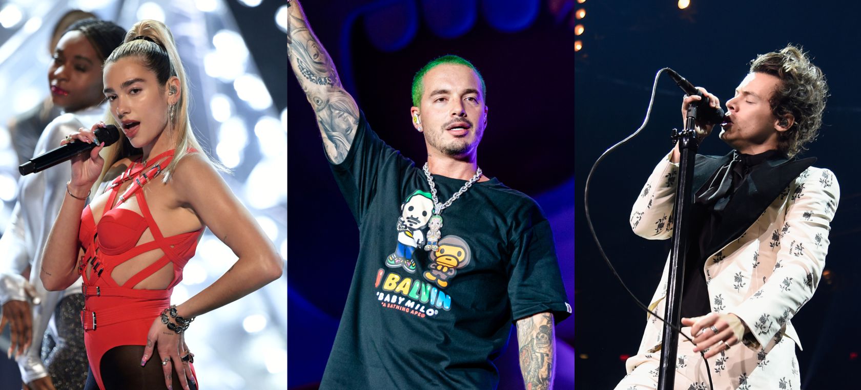 Harry Styles, Dua Lipa, J Balvin, Bad Bunny y Tainy quieren entrar en lista con dos de los temas del verano Harry Styles, Dua Lipa, J Balvin, Bad Bunny y Tainy quieren entrar en lista con dos de los temas del verano