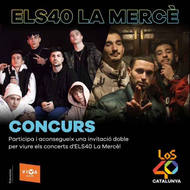ELS40 REGALEM ENTRADES PER VEURE ELS 31 FAM I ELS FLASHY ICE CREAM A LA MERCÈ 2020 ELS40 REGALEM ENTRADES PER VEURE ELS 31 FAM I ELS FLASHY ICE CREAM A LA MERCÈ 2020
