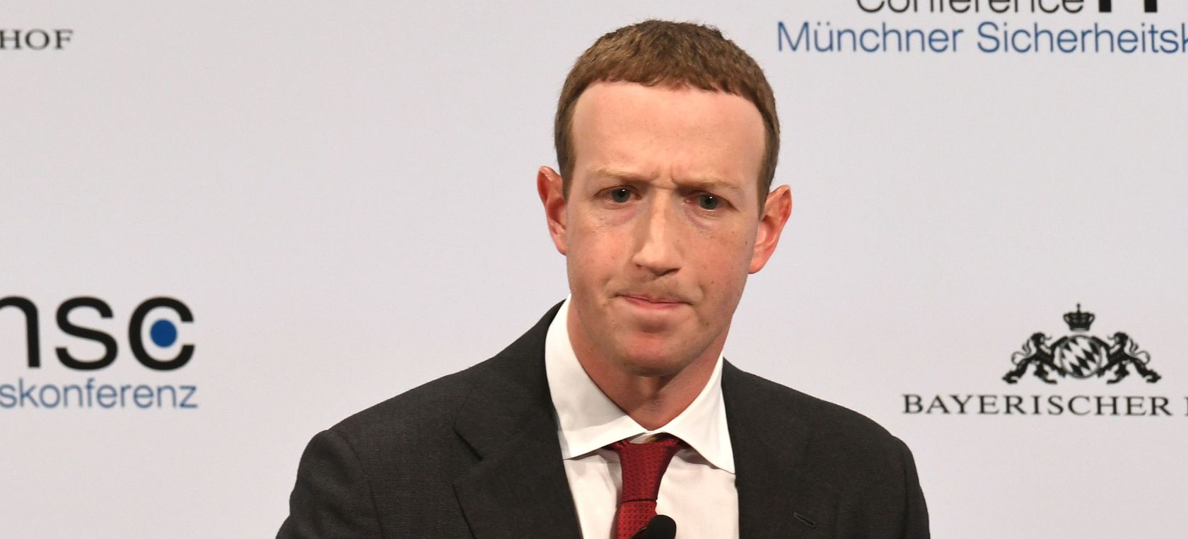 Mark Zuckerberg en la conferencia de Munich sobre ciberseguridad Mark Zuckerberg en la conferencia de Munich sobre ciberseguridad