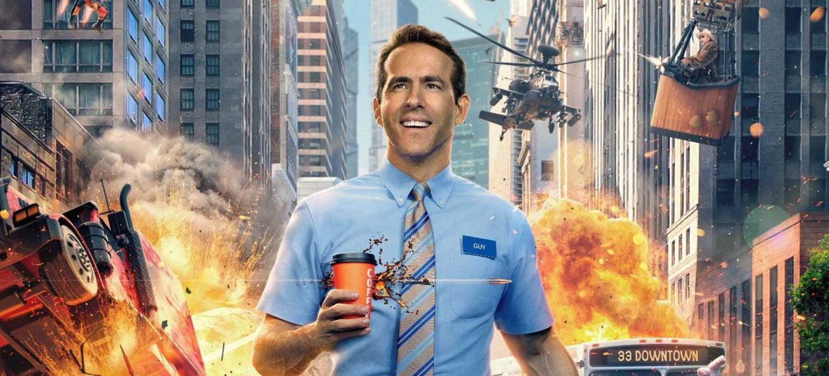 Ryan Reynolds se encuentra atrapado en un videojuego en el nuevo trailer de ‘Free Guy’ Ryan Reynolds se encuentra atrapado en un videojuego en el nuevo trailer de ‘Free Guy’