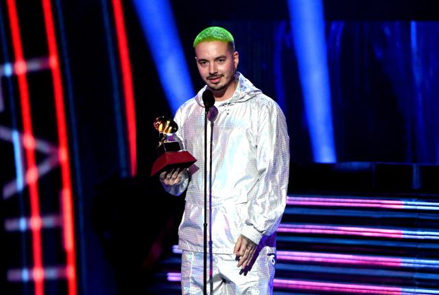 J Balvin Grammy Latino 2019 J Balvin Grammy Latino 2019