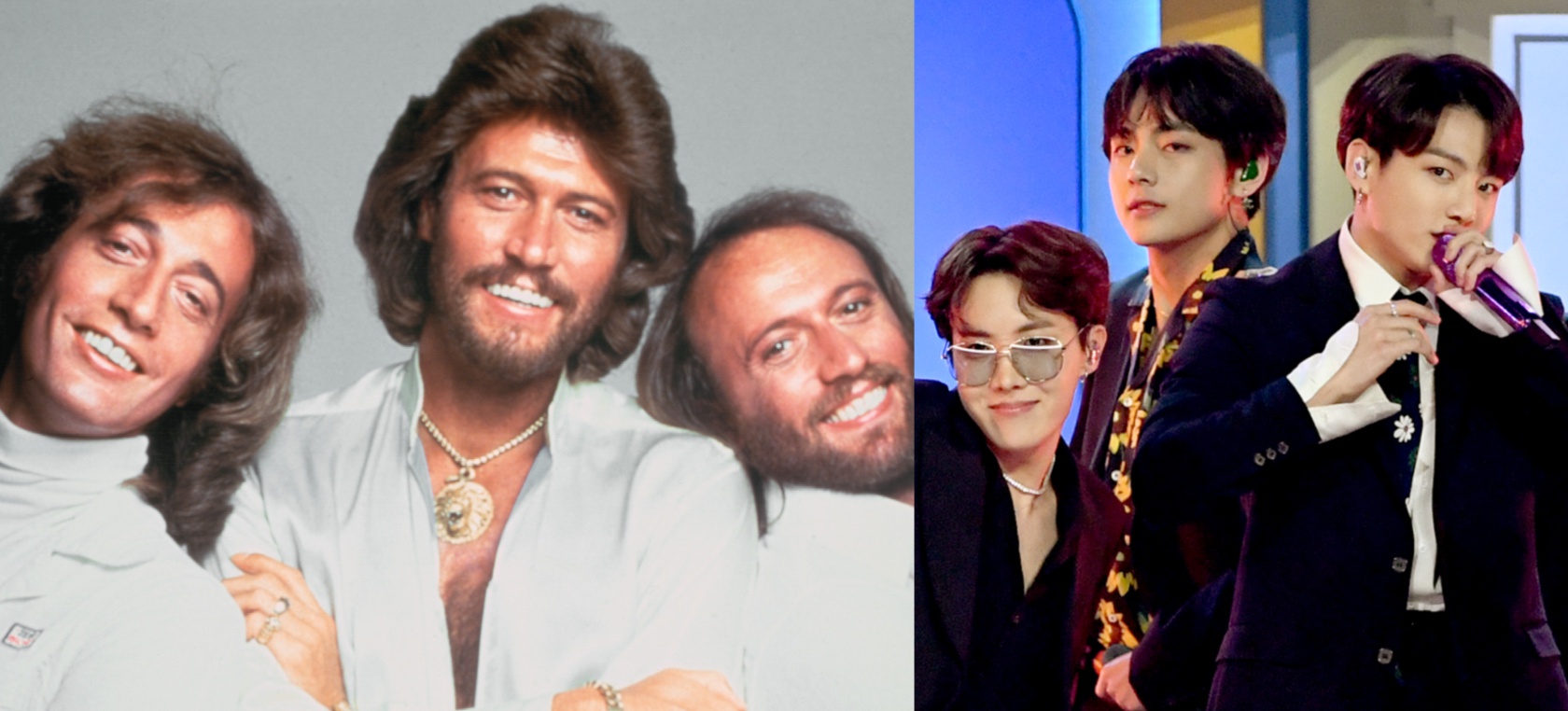 Los Bee Gees envían un mensaje a BTS Los Bee Gees envían un mensaje a BTS