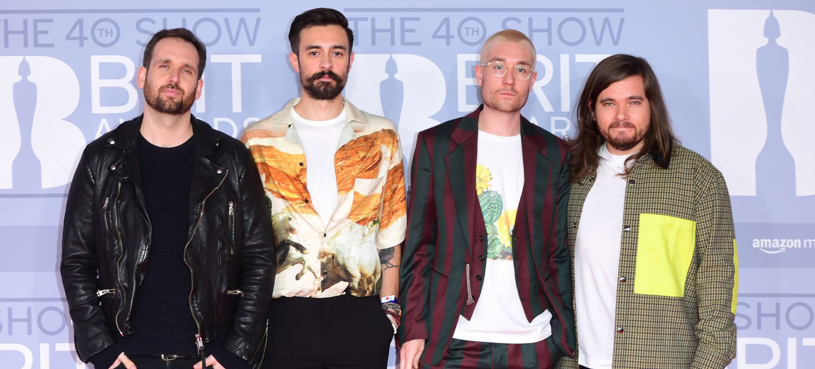 Will Farquarson, Kyle Simmons, Dan Smith and Chris Wood de Bastille en los Brit Awards 2020 Will Farquarson, Kyle Simmons, Dan Smith and Chris Wood de Bastille en los Brit Awards 2020