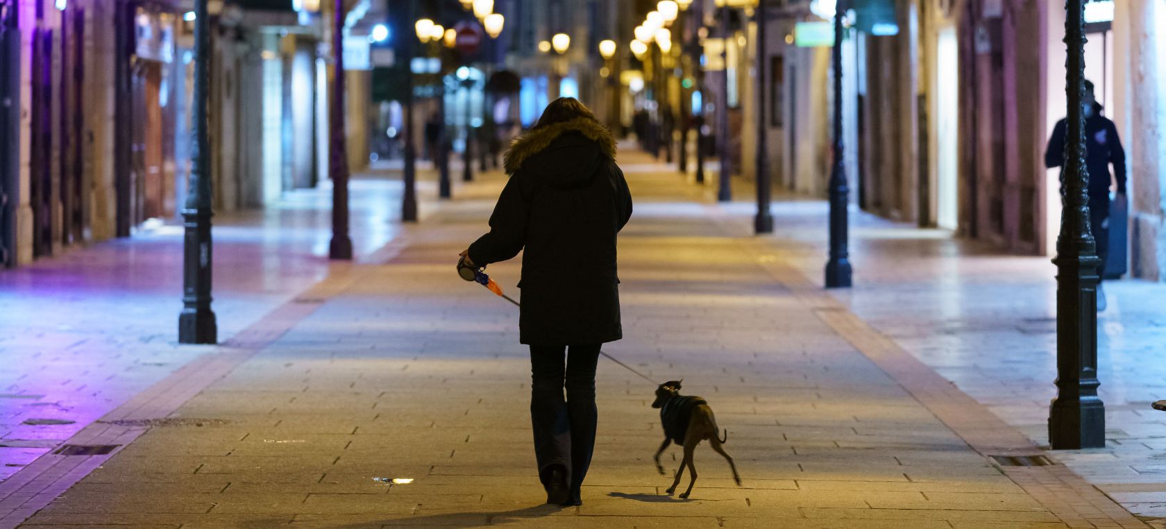 Pasear perro toque de queda Pasear perro toque de queda