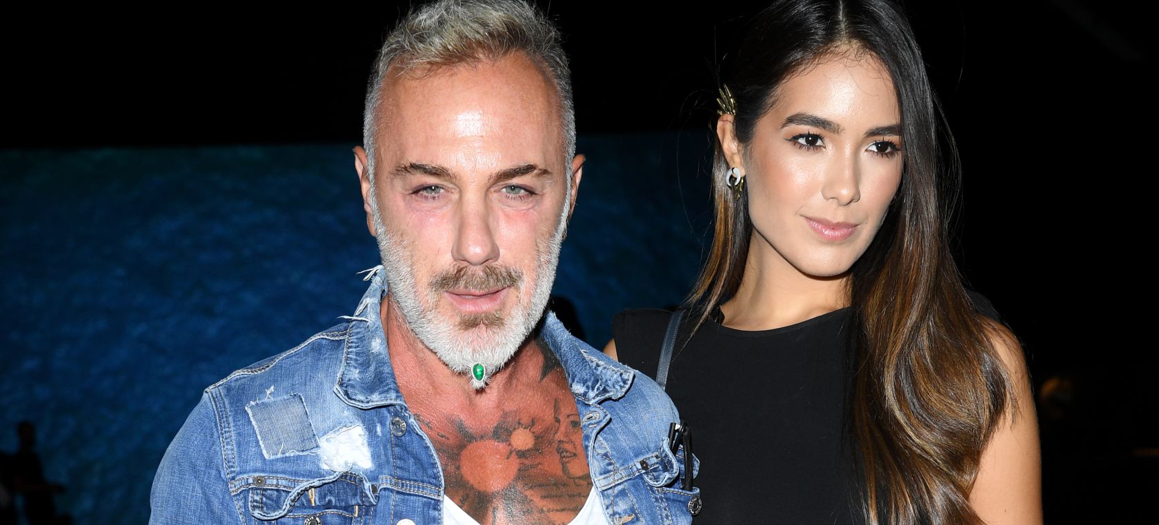 Gianluca Vacchi y Sharon Fonseca Gianluca Vacchi y Sharon Fonseca