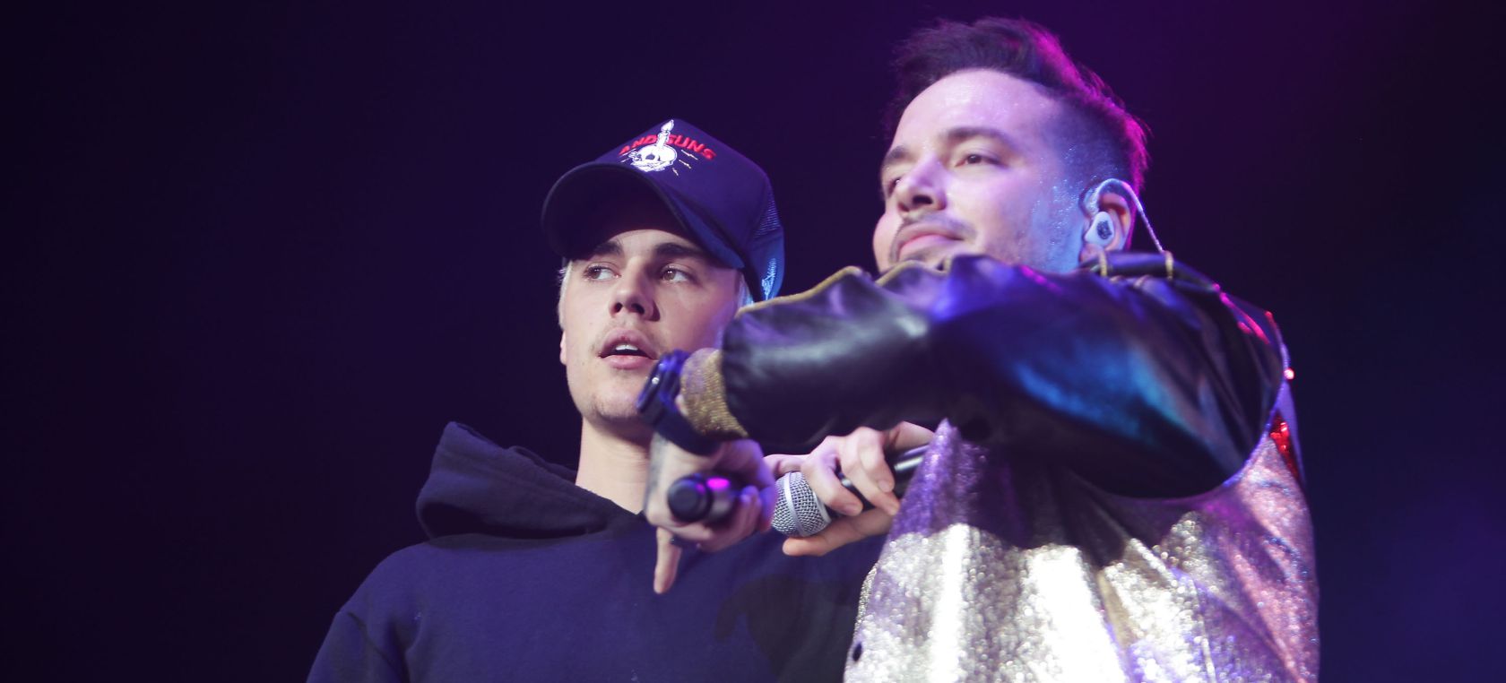 Justin Bieber y J Balvin Justin Bieber y J Balvin