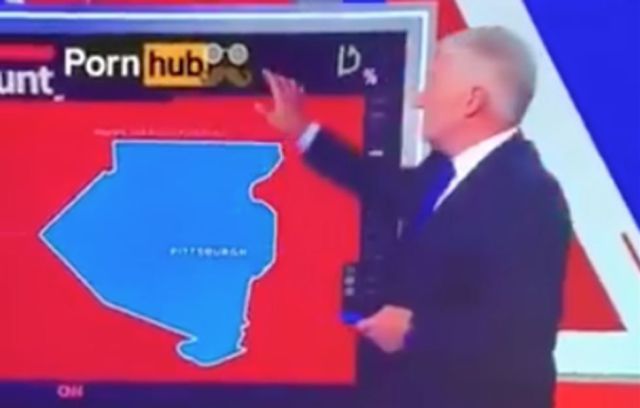 Pornhub se cuela en directo en un programa de la CNN: el vídeo fake que se ha vuelto viral Pornhub se cuela en directo en un programa de la CNN: el vídeo fake que se ha vuelto viral