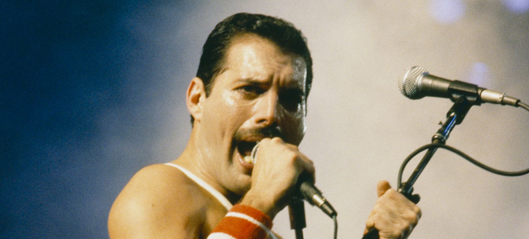 Freddie Mercury en el Rock Rio de 1985 Freddie Mercury en el Rock Rio de 1985