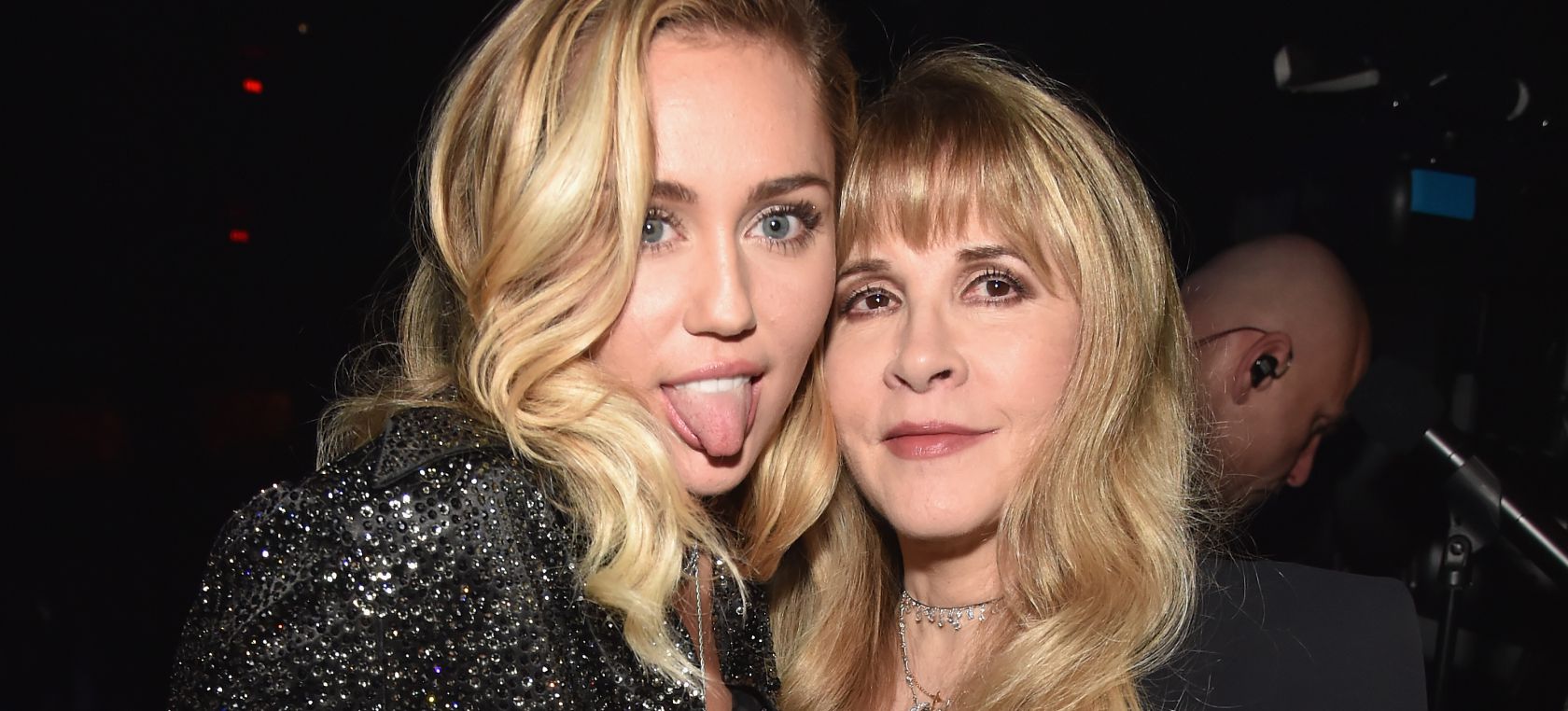 Cyrus y Nicks en los GRAMMY Awards de 2018 Cyrus y Nicks en los GRAMMY Awards de 2018