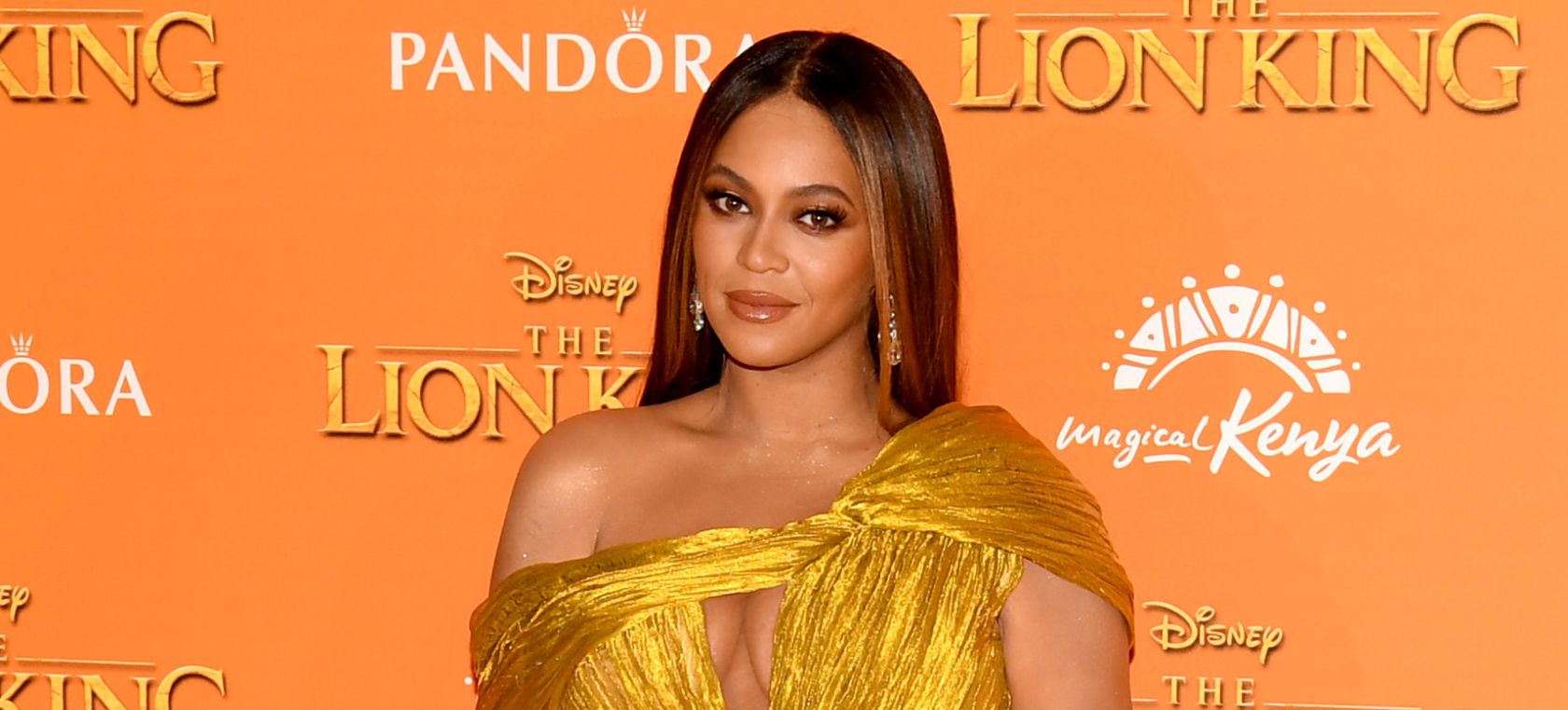 Beyoncé en la premiere de 'The Lion King' Beyoncé en la premiere de 'The Lion King'