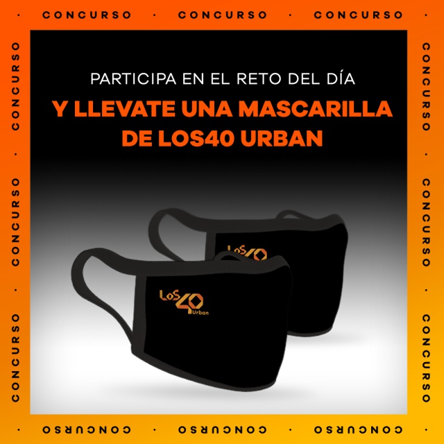 Llévate una mascarilla de LOS40 Urban respondiendo la pregunta del reto diario Llévate una mascarilla de LOS40 Urban respondiendo la pregunta del reto diario