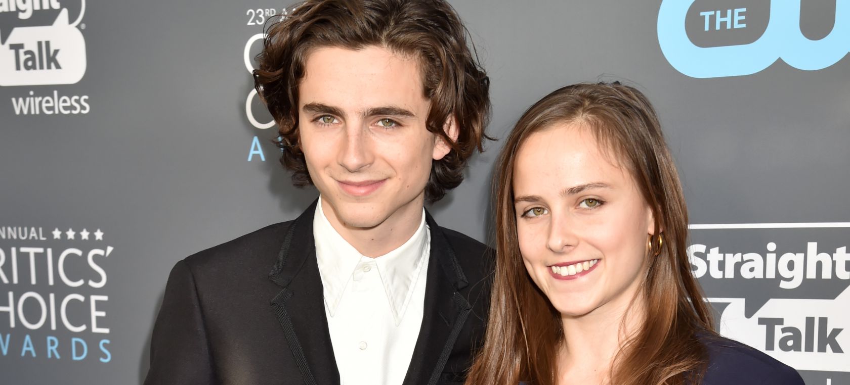 Timothée y Pauline Chalamet Timothée y Pauline Chalamet