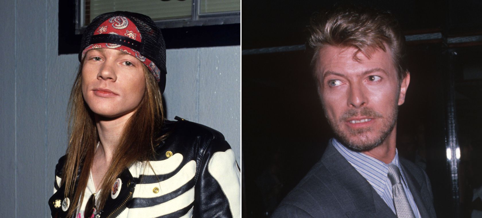 El día que Axl Rose peleó con David Bowie antes de un concierto El día que Axl Rose peleó con David Bowie antes de un concierto