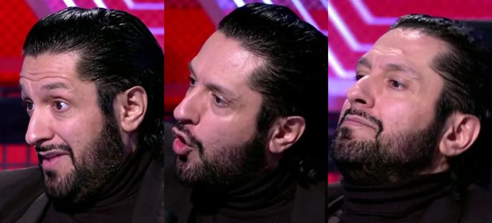 Rafael Amargo se sienta en ‘Sálvame Deluxe’ y todo el mundo intenta descifrar lo que dice Rafael Amargo se sienta en ‘Sálvame Deluxe’ y todo el mundo intenta descifrar lo que dice