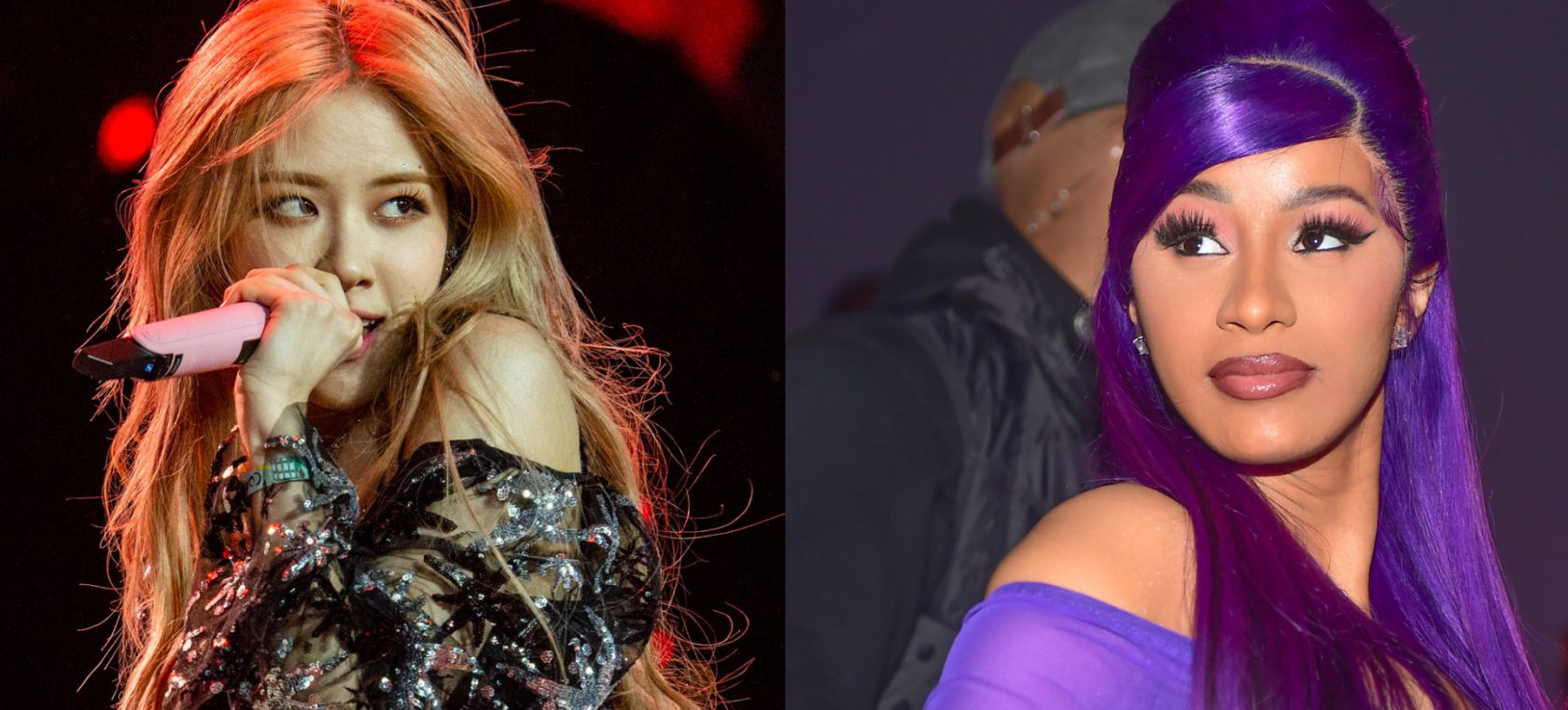 Rosé en Coachella de 2019/ Cardi B en una fiesta Rosé en Coachella de 2019/ Cardi B en una fiesta