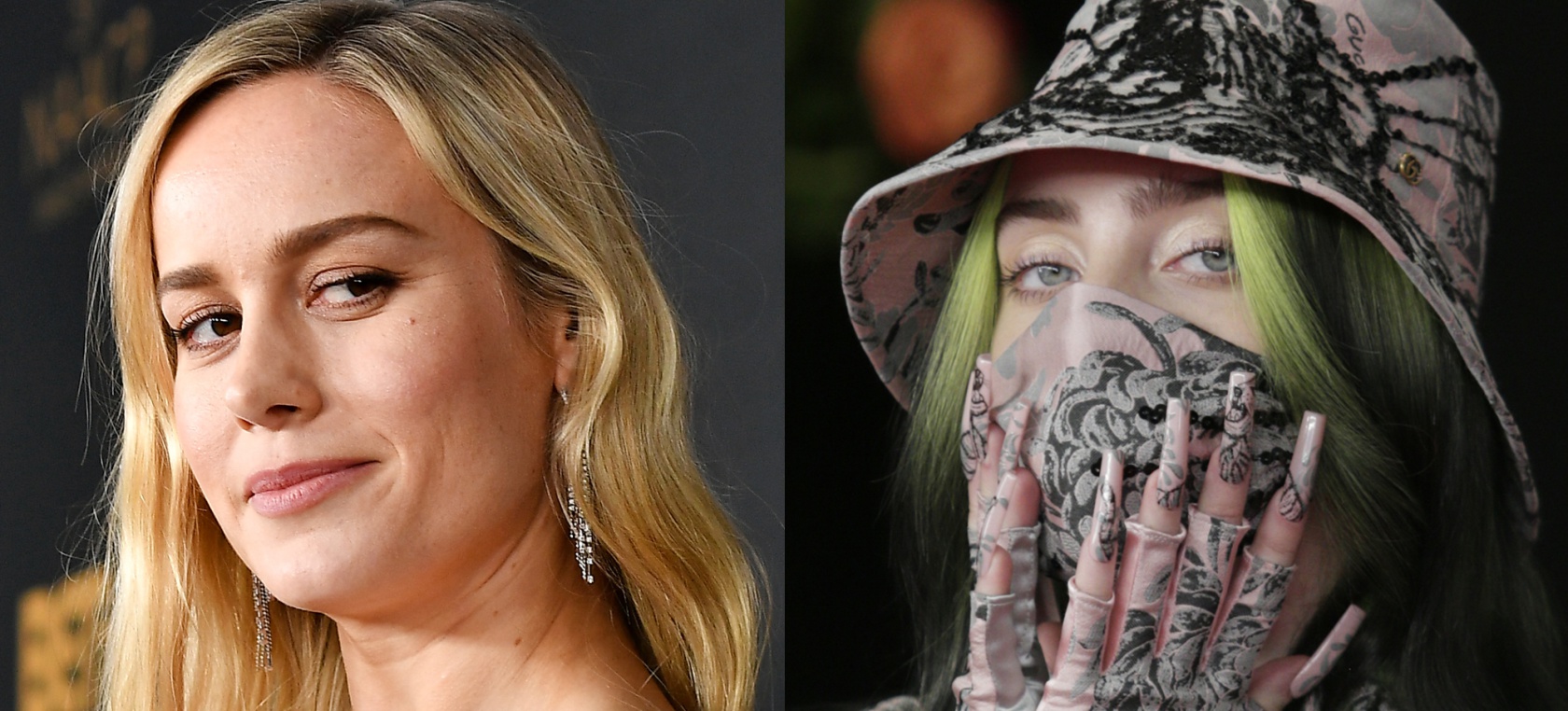 Brie Larson conquista a Billie Eilish Brie Larson conquista a Billie Eilish