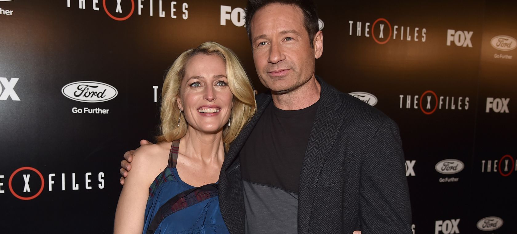 Gillian Anderson y David Duchovny Gillian Anderson y David Duchovny