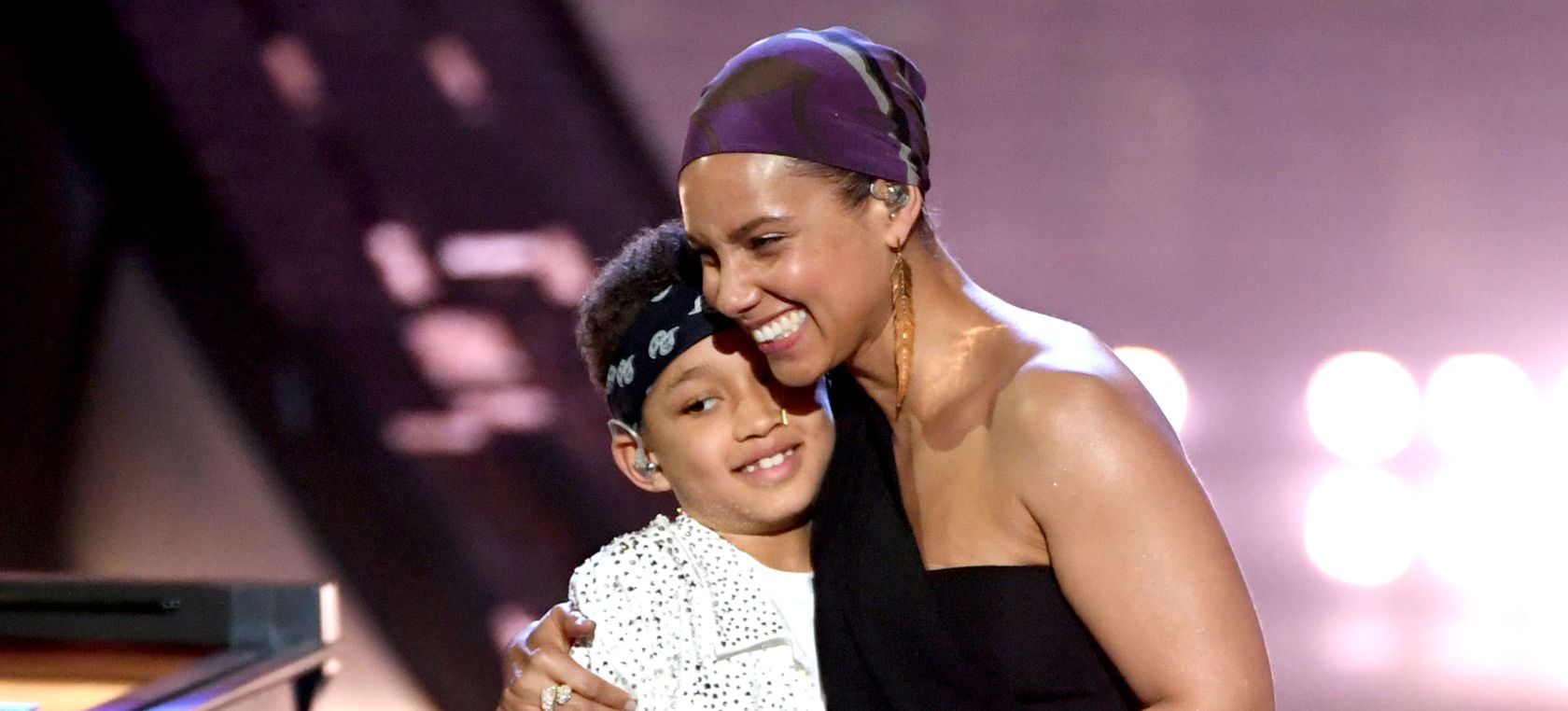 Alicia Keys y su hijo Egypt Alicia Keys y su hijo Egypt