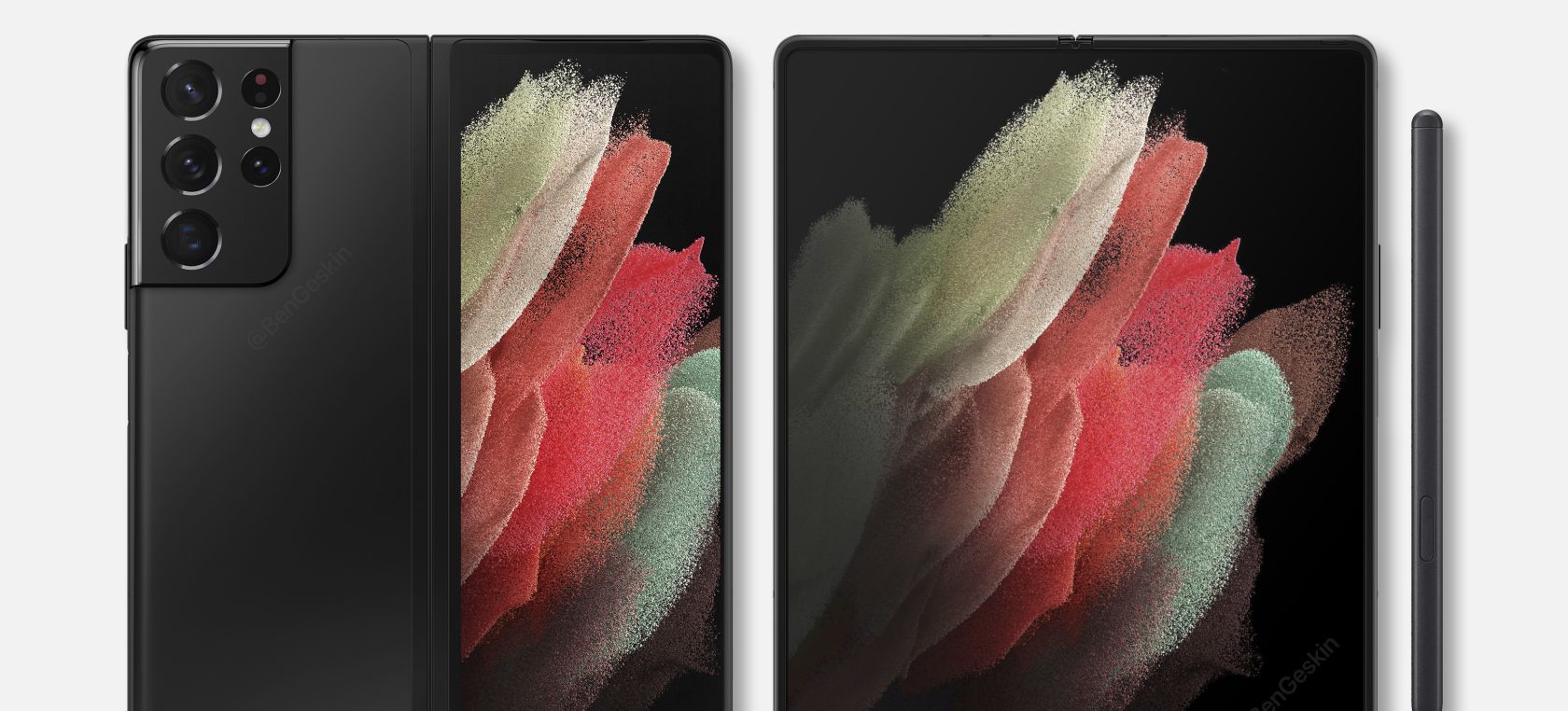 Galaxy Z Fold 3 y Z Flip 3 se dejan ver en material promocional Galaxy Z Fold 3 y Z Flip 3 se dejan ver en material promocional