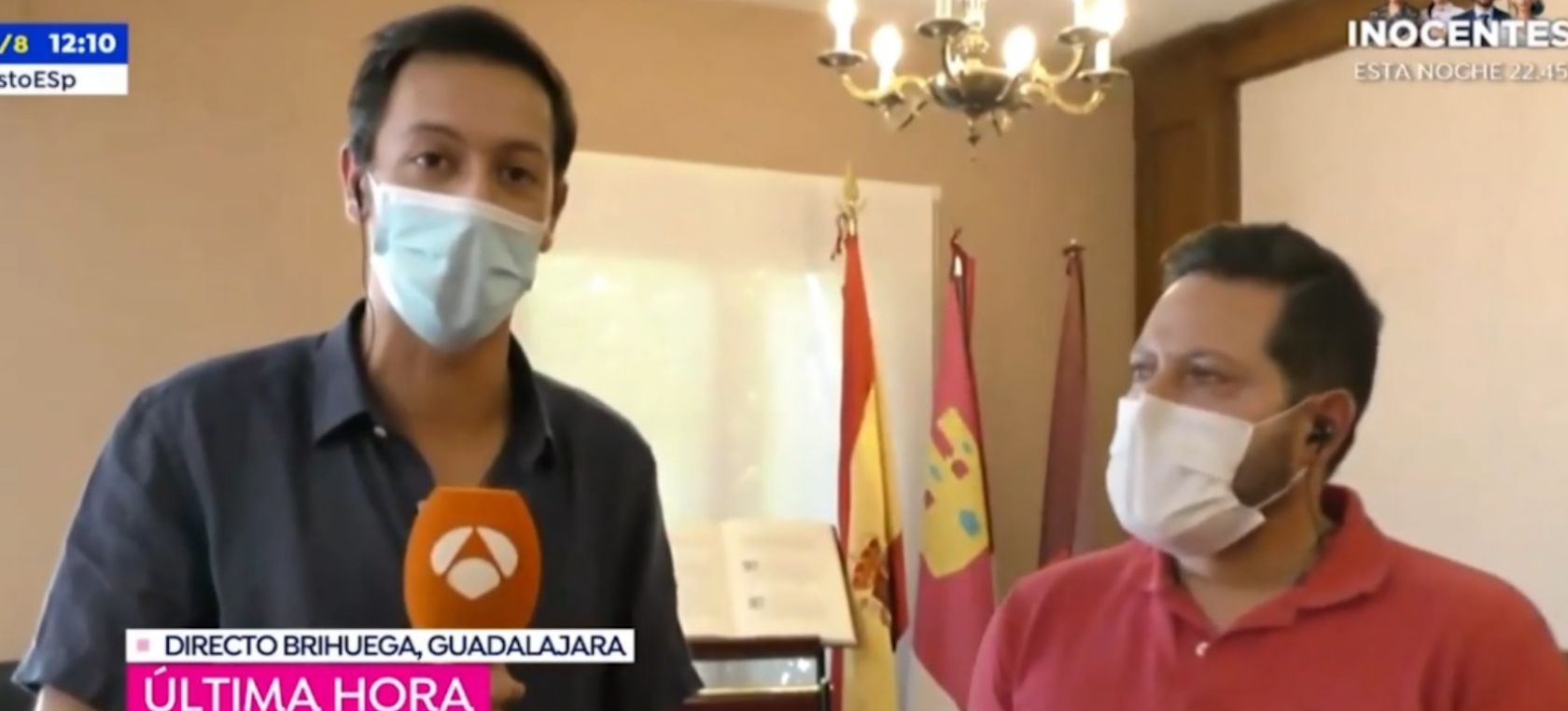 Un equipo de ‘Espejo Público’ sufre un intento de atropello al finalizar el directo Un equipo de ‘Espejo Público’ sufre un intento de atropello al finalizar el directo