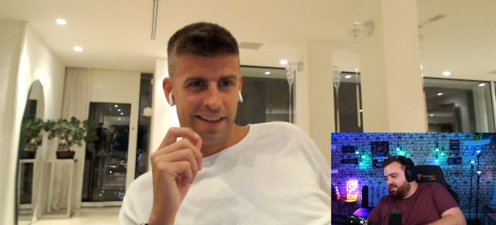 Ibai y Piqué en Twitch Ibai y Piqué en Twitch
