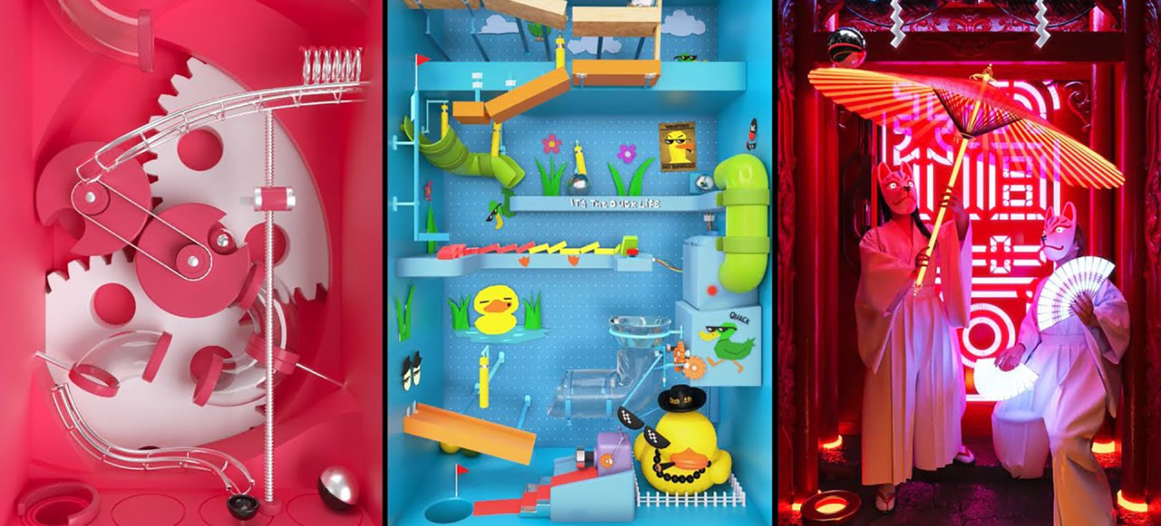 100 artistas de 3D y un bolita de metal para mantenerte 13 minutos pegado a la pantalla 100 artistas de 3D y un bolita de metal para mantenerte 13 minutos pegado a la pantalla