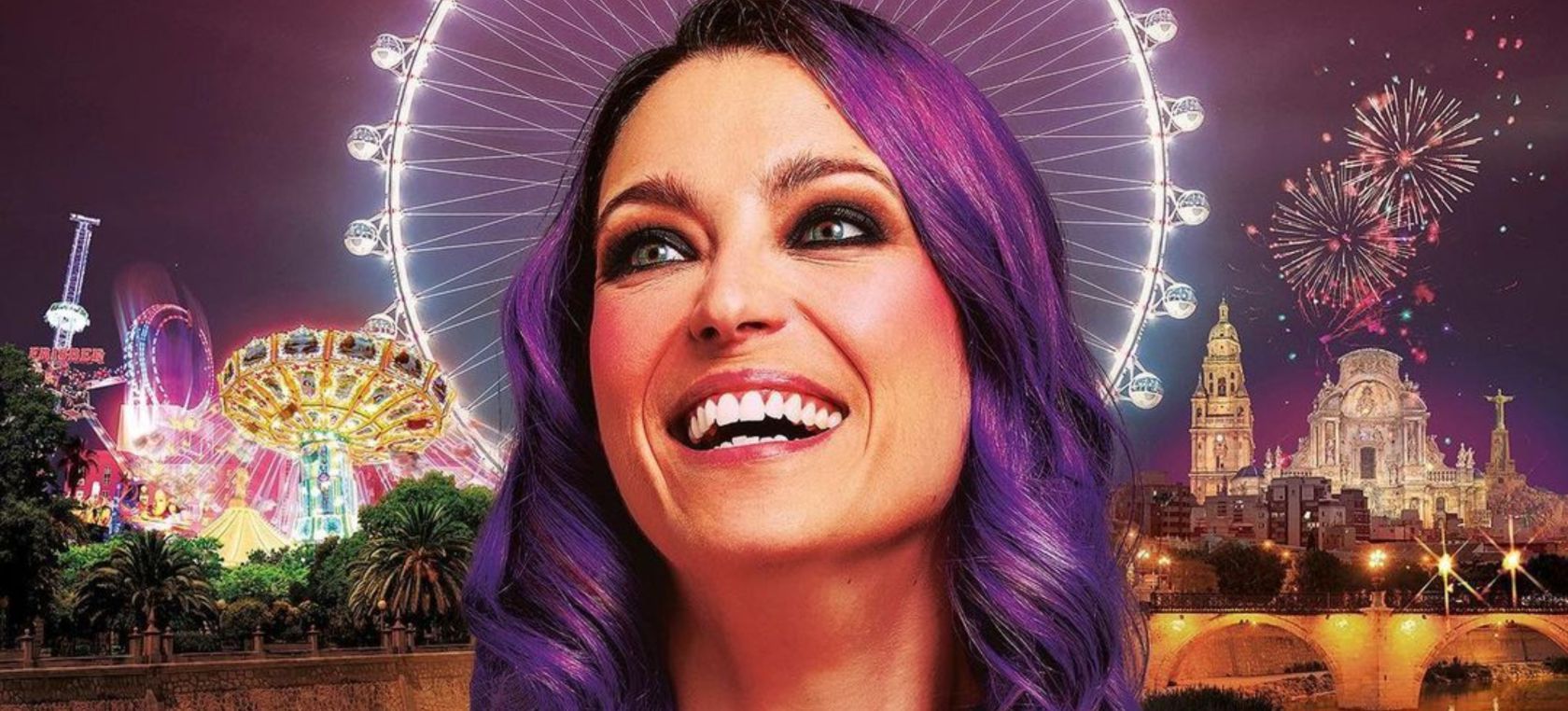 La nueva polémica de Vox tiene como protagonista el cartel de la feria de Murcia con Raquel Sastre La nueva polémica de Vox tiene como protagonista el cartel de la feria de Murcia con Raquel Sastre