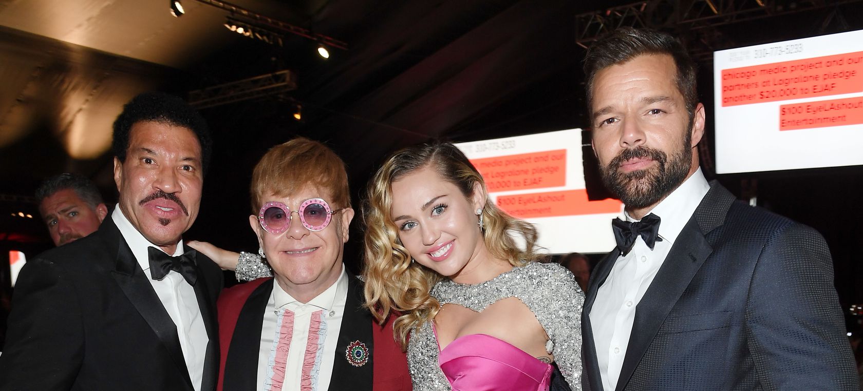 Elton John Miley Cyrus Elton John Miley Cyrus