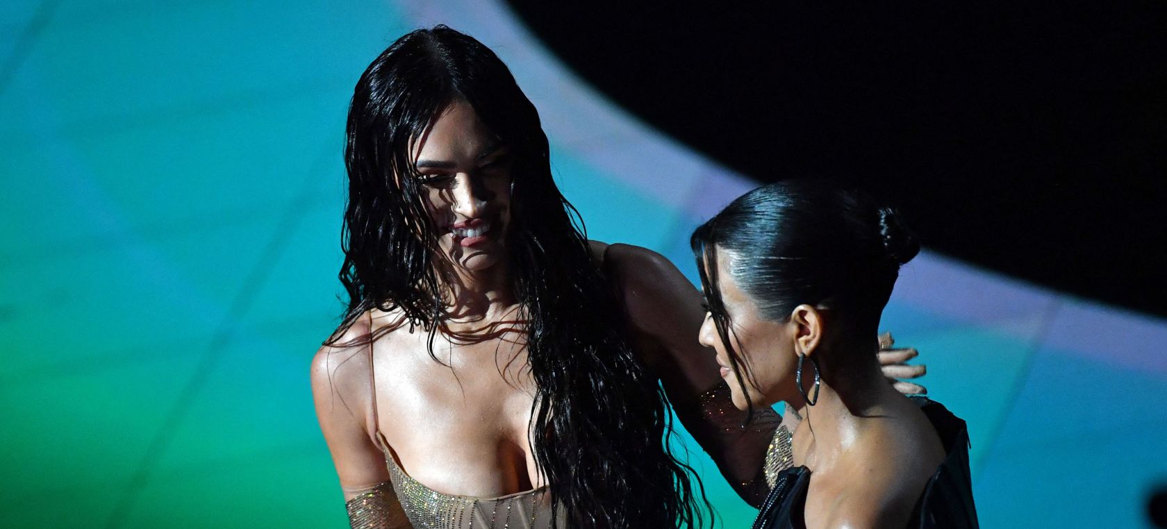 Megan Fox y Kourtney Kardashian Megan Fox y Kourtney Kardashian