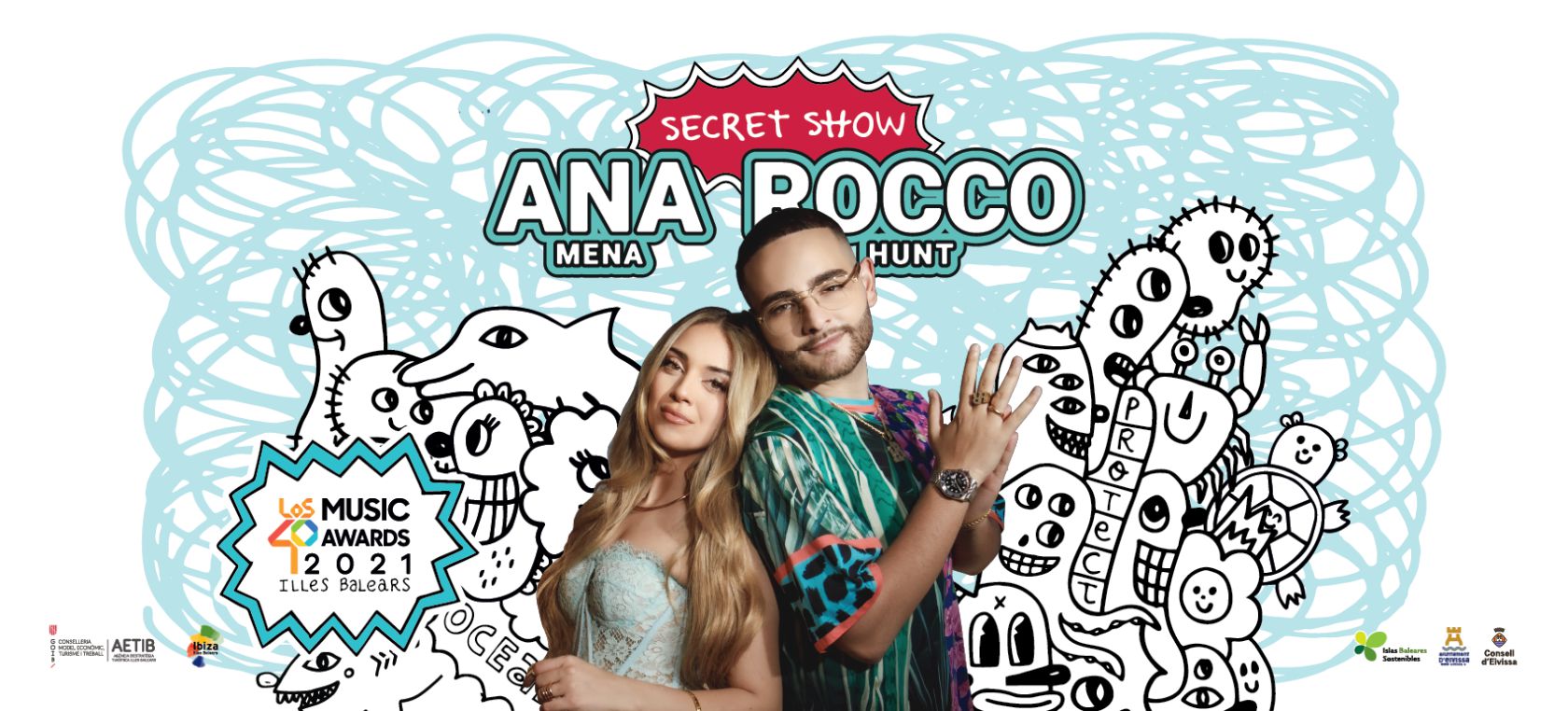 Ana Mena y Rocco Hunt se unen a los Secret Shows de LOS40 Ana Mena y Rocco Hunt se unen a los Secret Shows de LOS40
