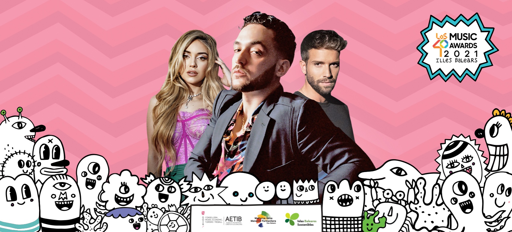 Lista de los nominados a LOS40 Music Awards 2021 Illes Balears: de C. Tangana a Rauw Alejandro Lista de los nominados a LOS40 Music Awards 2021 Illes Balears: de C. Tangana a Rauw Alejandro