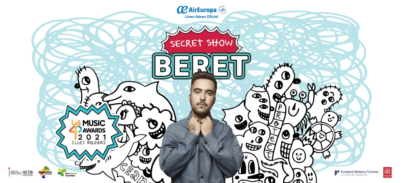Beret se une a los Secret Shows de LOS40 Beret se une a los Secret Shows de LOS40