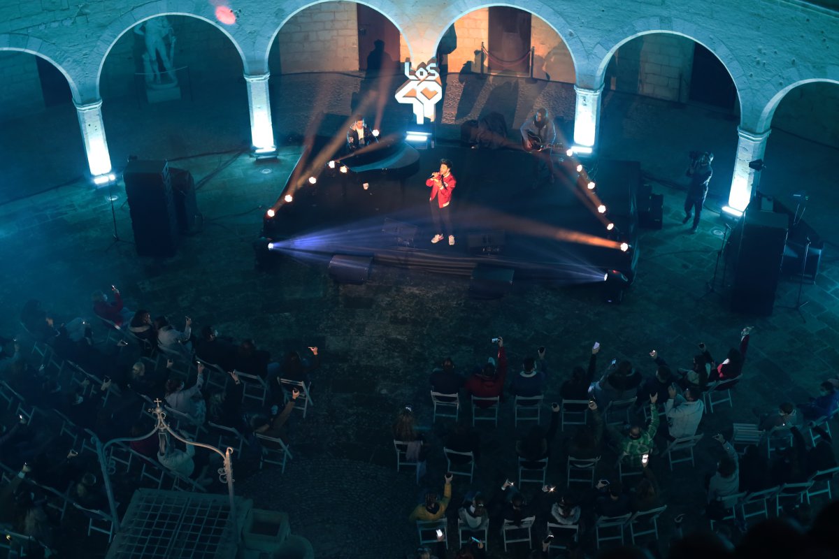 La emoción de Blas Cantó en su showcase con LOS40, en imágenes La emoción de Blas Cantó en su showcase con LOS40, en imágenes