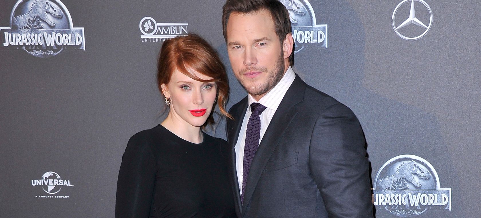 Bryce Dallas Howard y Chris Pratt Bryce Dallas Howard y Chris Pratt
