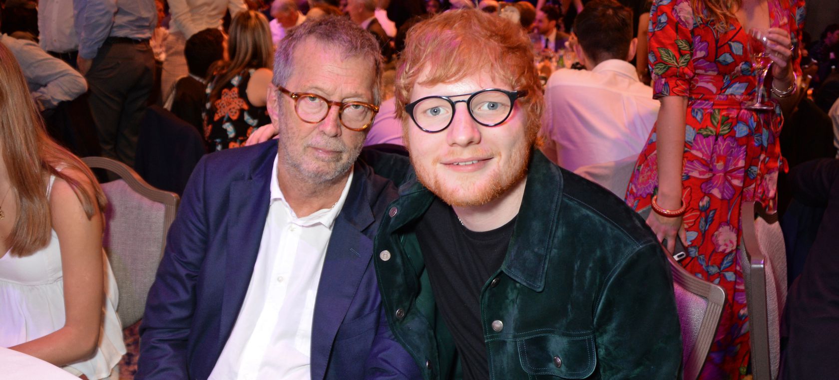 Eric Clapton y Ed Sheeran: Unidos por su pasión a las guitarras y por el fuego que las puso en peligro Eric Clapton y Ed Sheeran: Unidos por su pasión a las guitarras y por el fuego que las puso en peligro