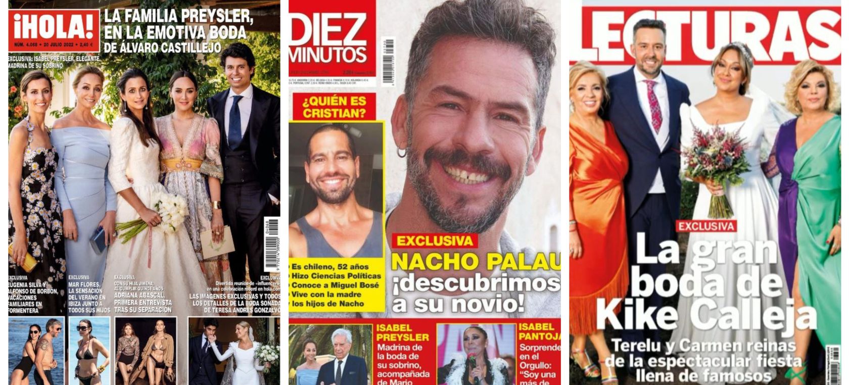 Estas son las portadas de las revistas del corazón de hoy miércoles 13 de julio Estas son las portadas de las revistas del corazón de hoy miércoles 13 de julio