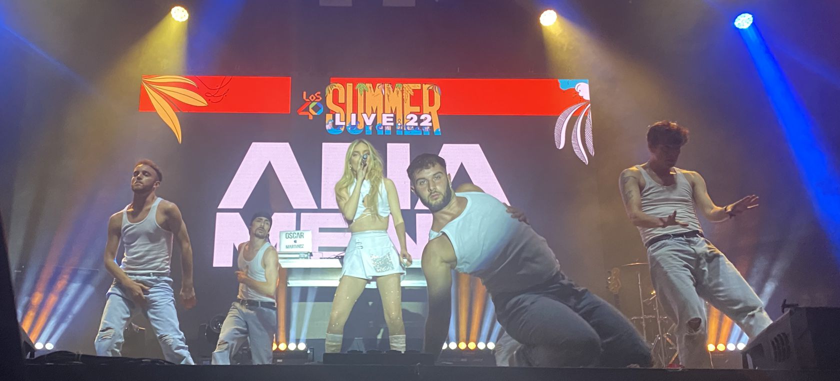 Ana Mena en LOS40 Summer Live Ana Mena en LOS40 Summer Live