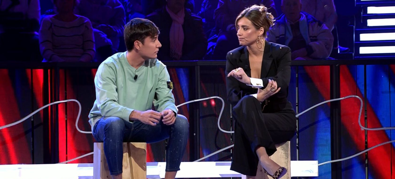 Javi Redondo y Sandra Barneda Javi Redondo y Sandra Barneda