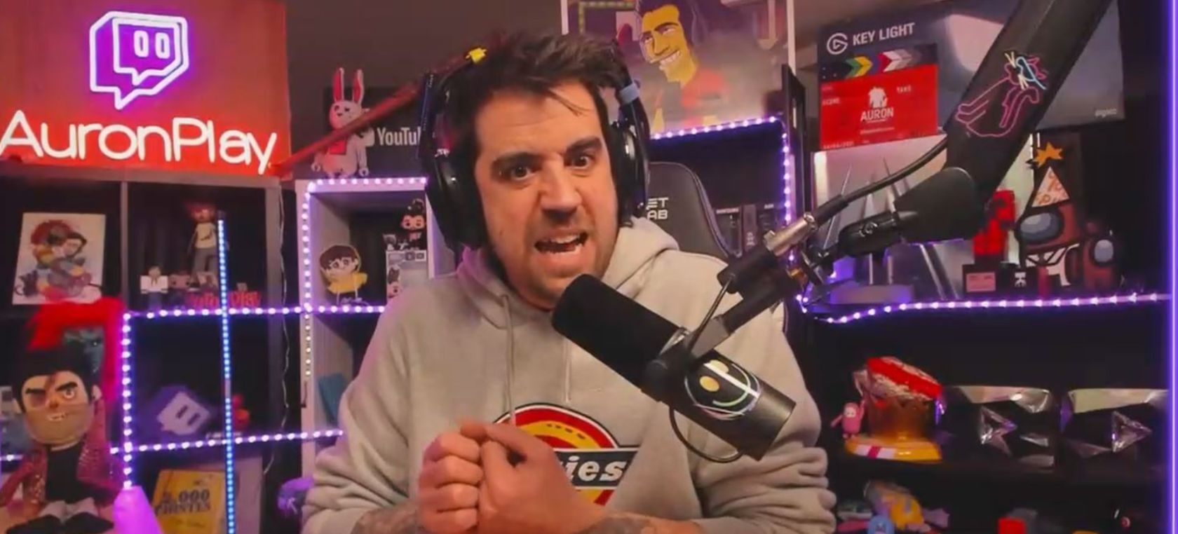 Auronplay se aleja de Twitch para cuidar su salud mental Auronplay se aleja de Twitch para cuidar su salud mental