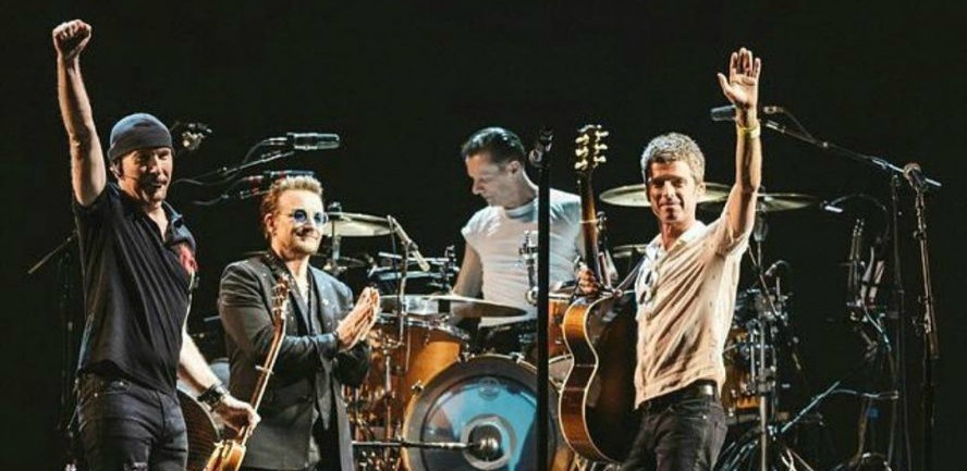 U2 y Noel Gallagher cantan ‘Don’t Look Back in Anger’ U2 y Noel Gallagher cantan ‘Don’t Look Back in Anger’