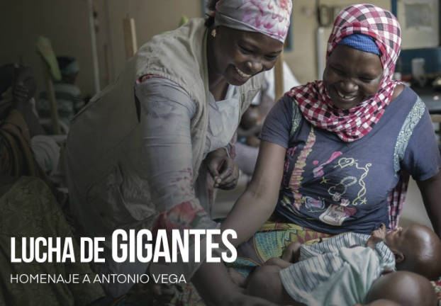Lucha de gigantes, una iniciativa para luchar contra el hambre con Antonio Vega de hilo conductor Lucha de gigantes, una iniciativa para luchar contra el hambre con Antonio Vega de hilo conductor